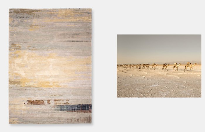 Walter Knoll: „Legends of Carpets“ ist von den Landschaften Afrikas inspiriert.