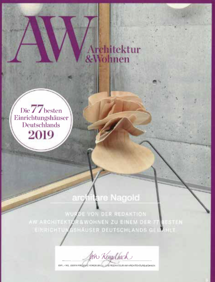 Urkunde AW an architare Nagold