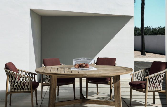 Der elegante Gartenstuhl „Erica“ von Antonio Citterio  