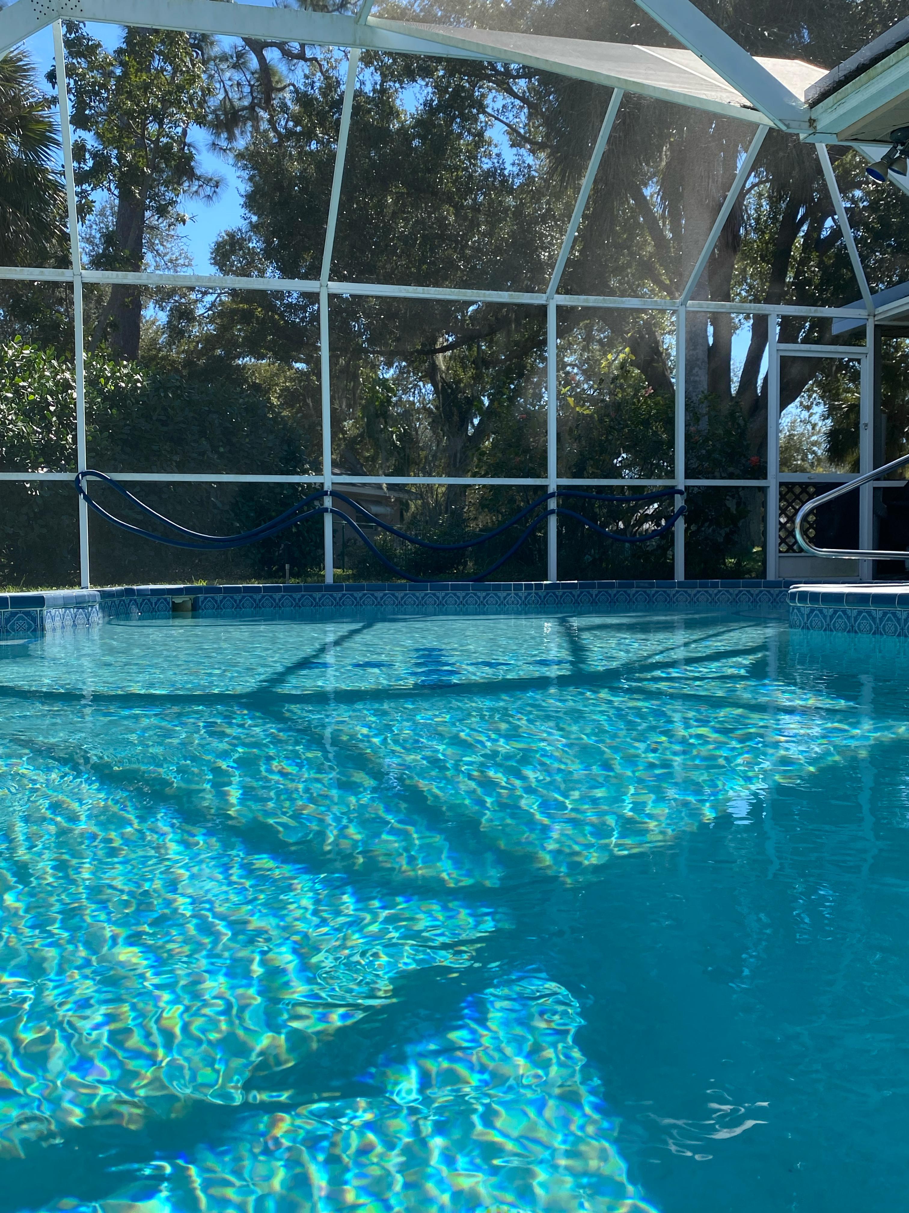 weekly pool cleaning 