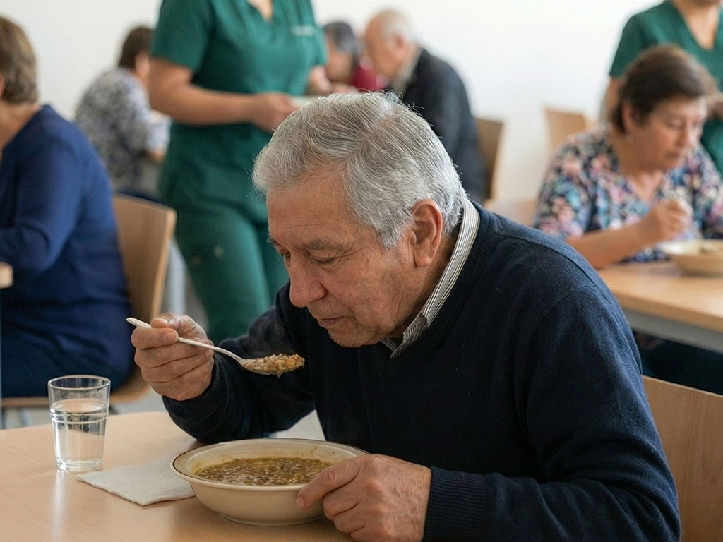 Disfagia y falta de apetito: ¿Por qué mi papá no quiere comer?