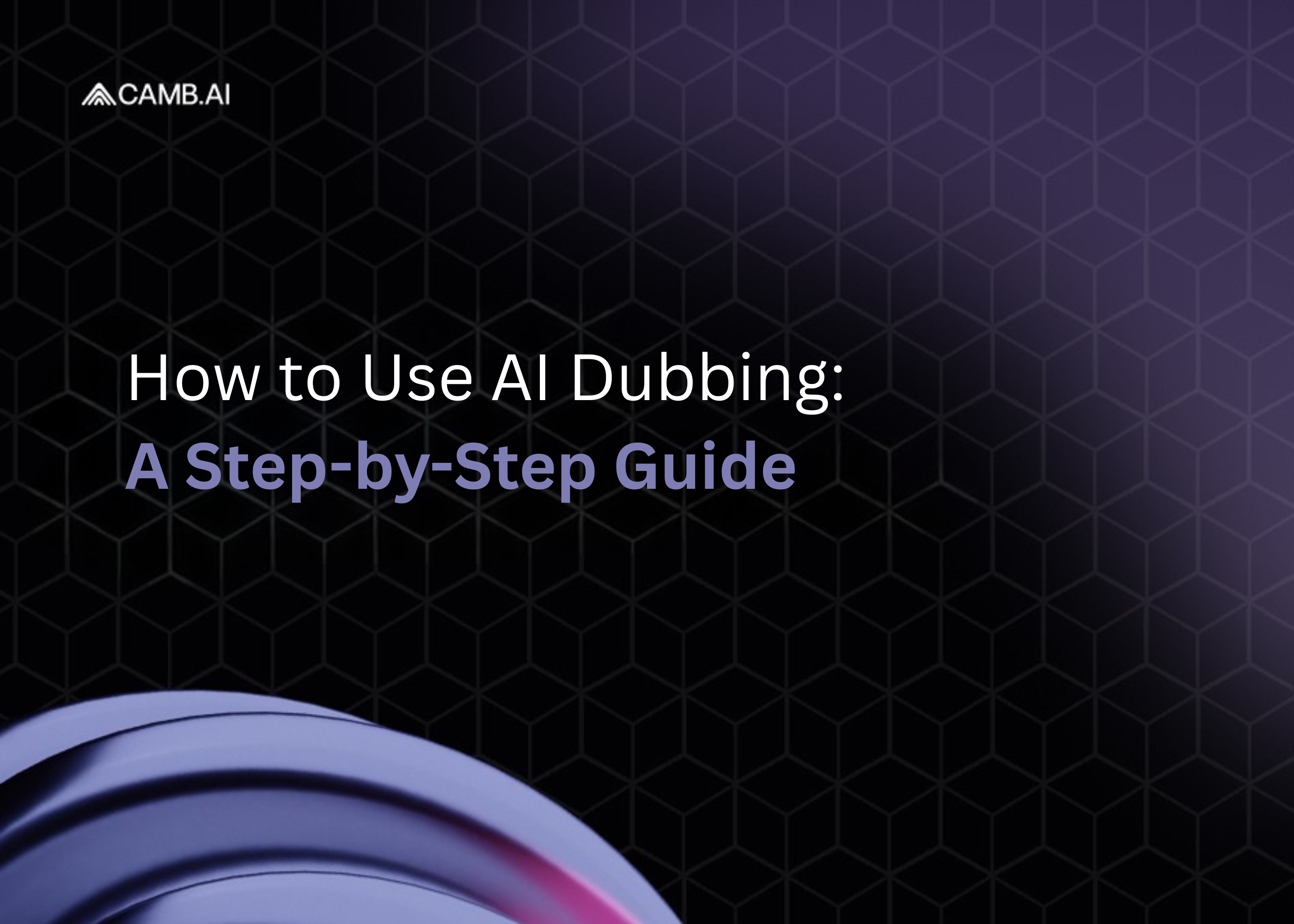  Easy AI dubbing tutorial with smart dubbing software