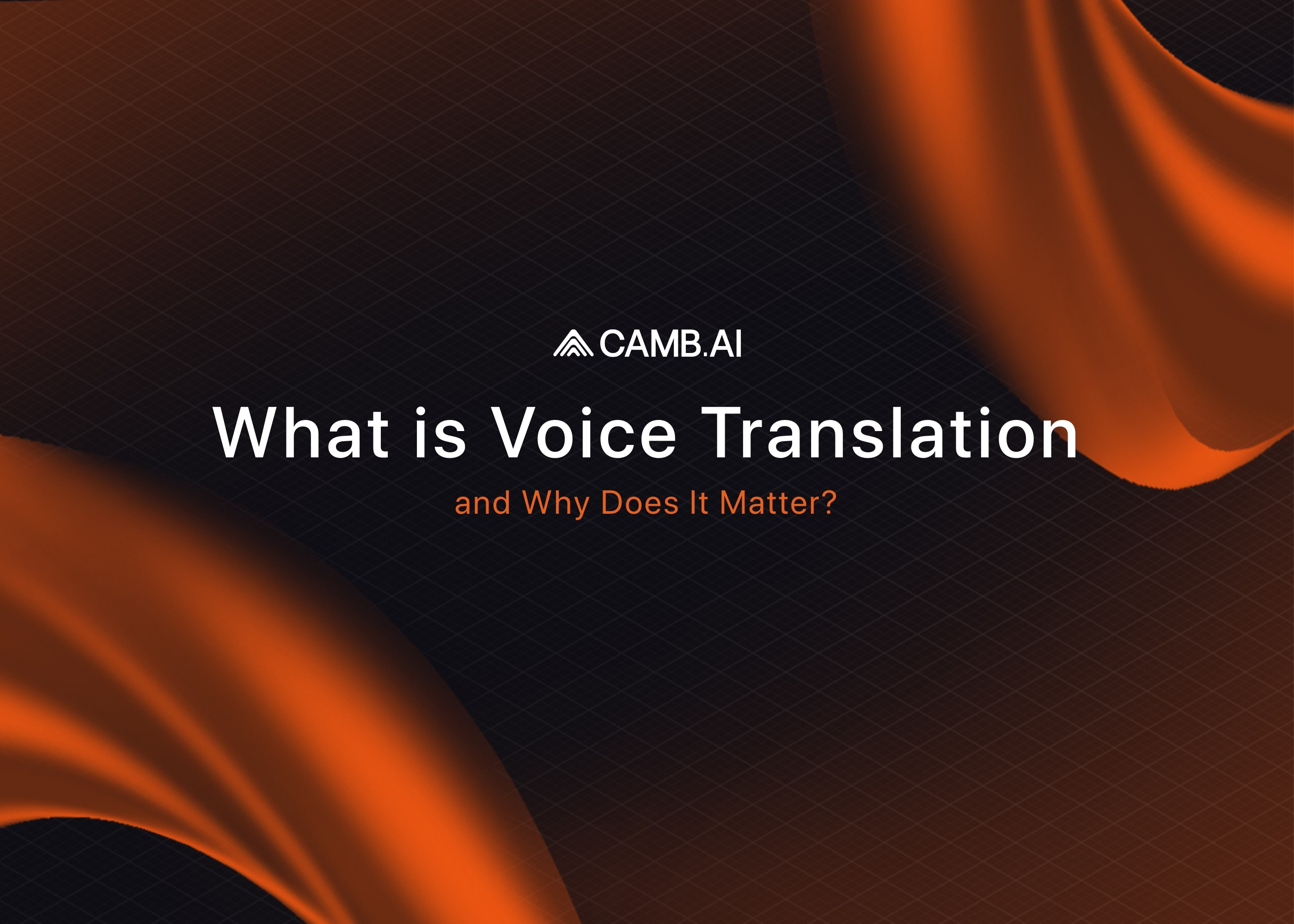 Voice Translation Explained: Breaking Language Barriers | CAMB.AI