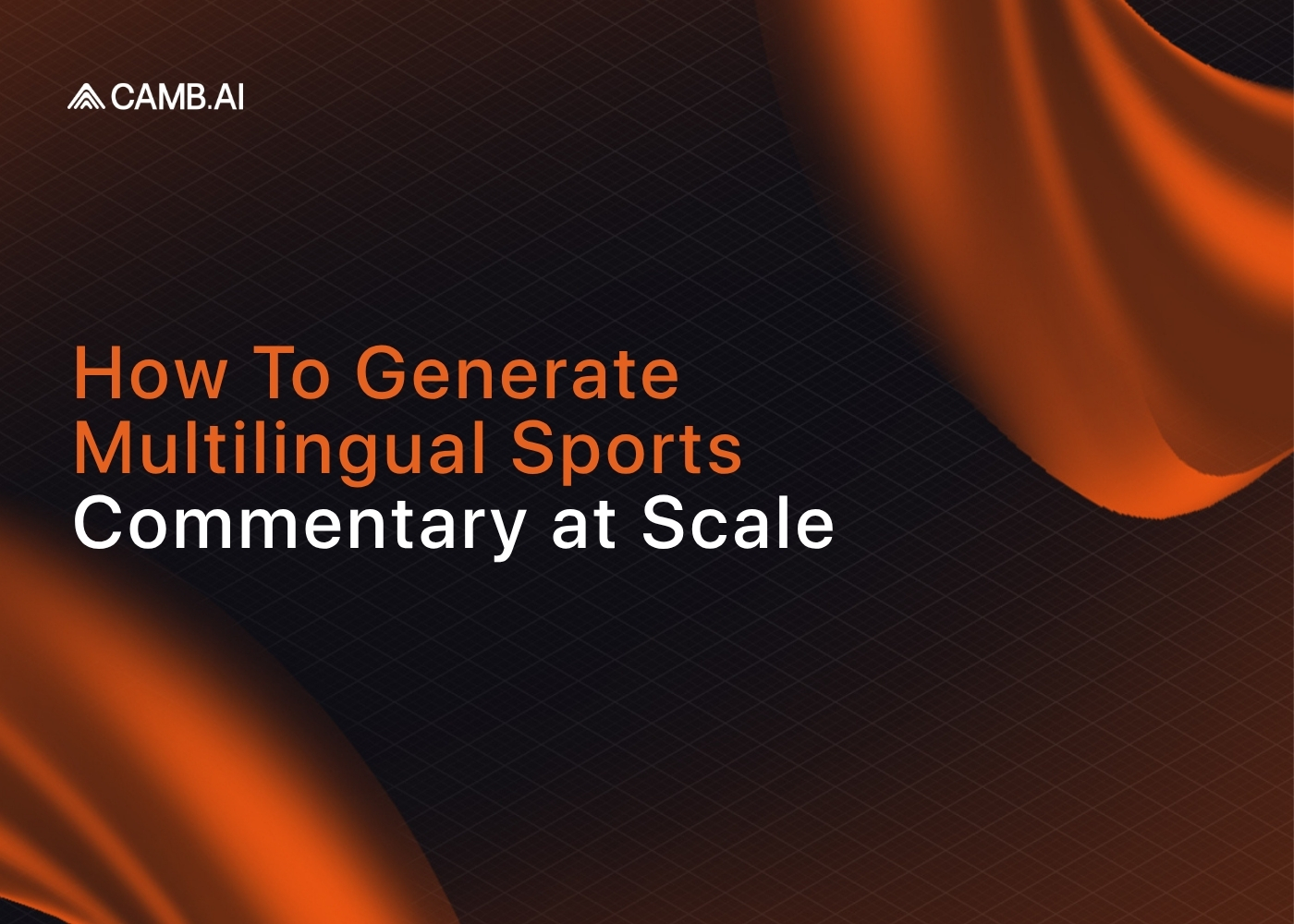 How To Generate Multilingual Sports Commentary at Scale