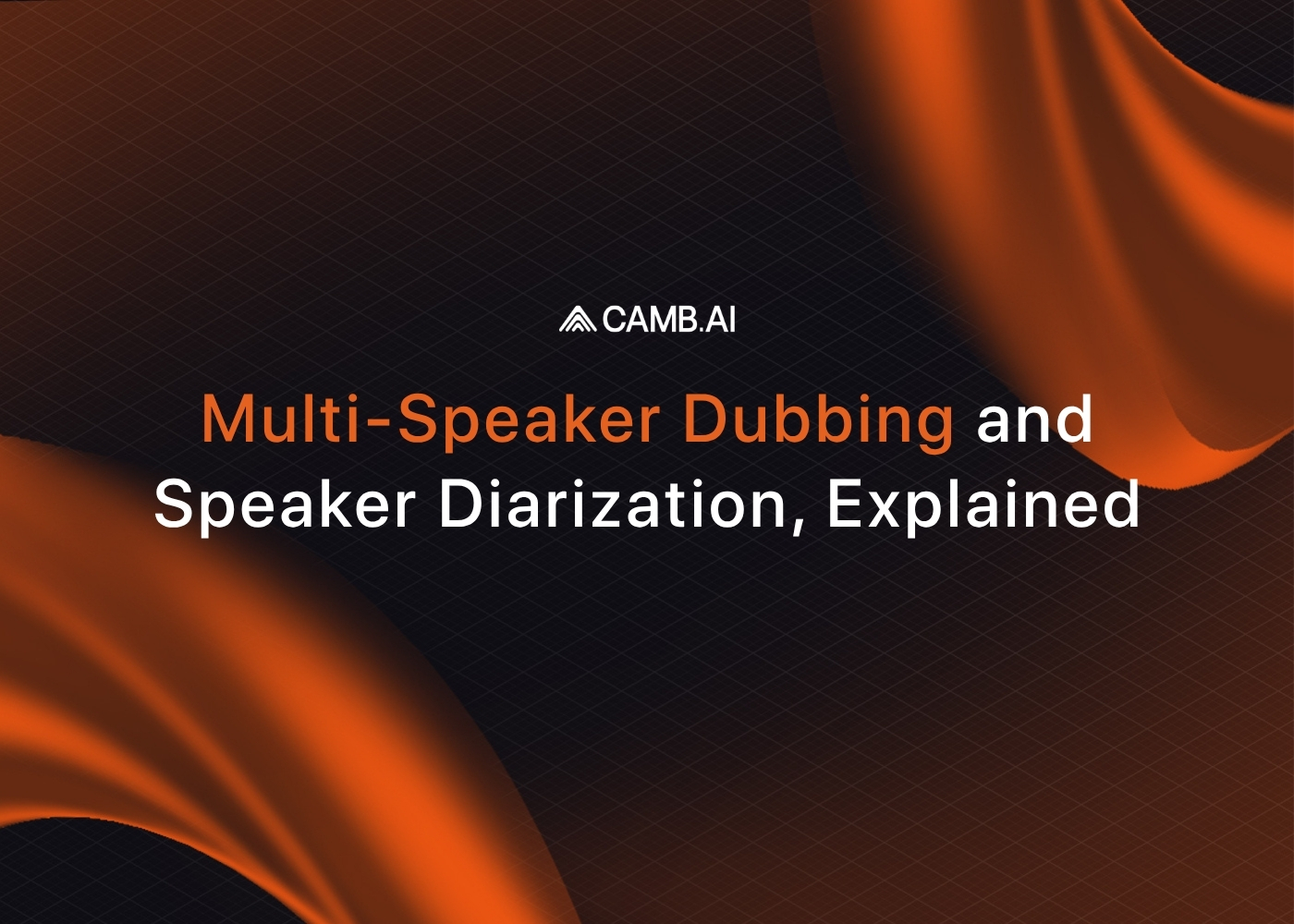 Speaker Diarization and Multi-Speaker Dubbing