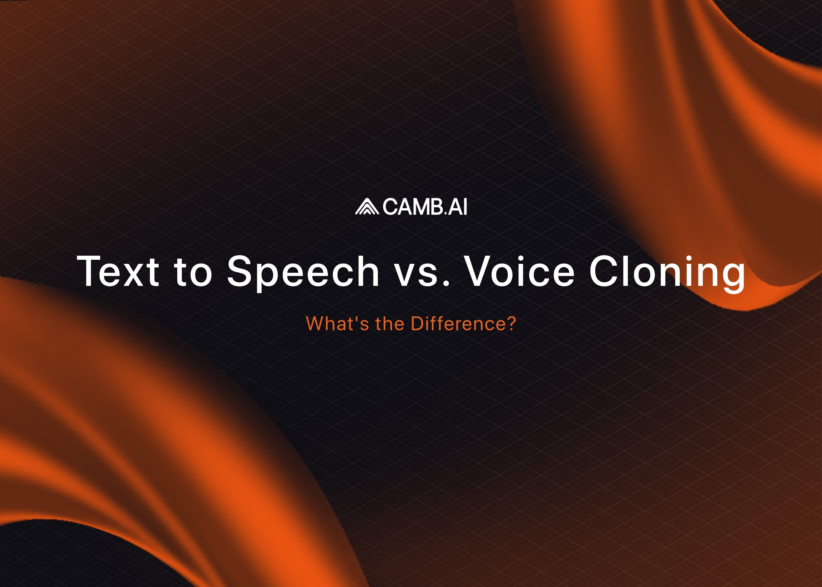 Text to Speech vs. Voice Cloning: What's the Difference?