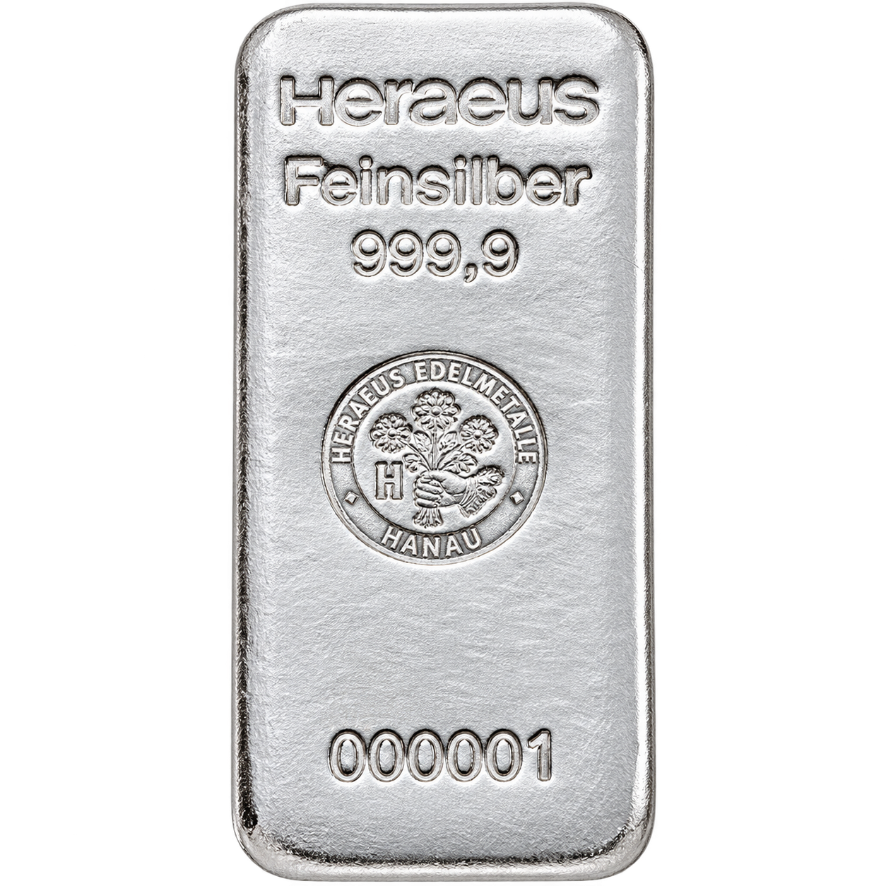 1000 oz Silberbarren