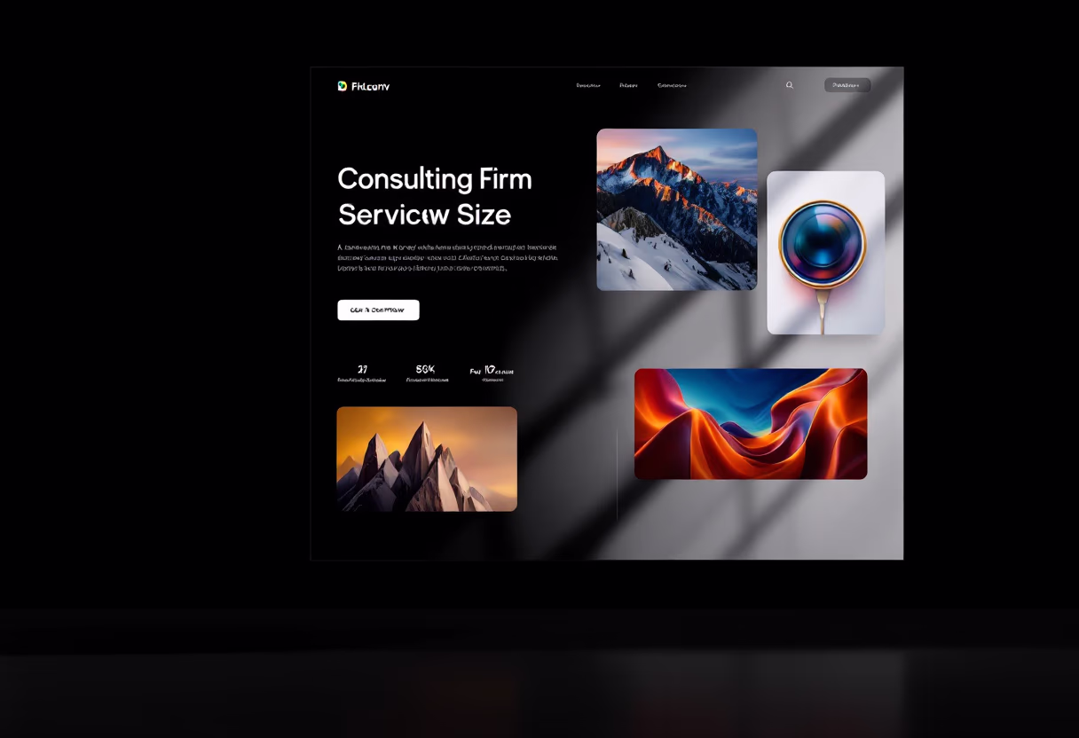 [digital project] image featuring a consulting firm's digital work.