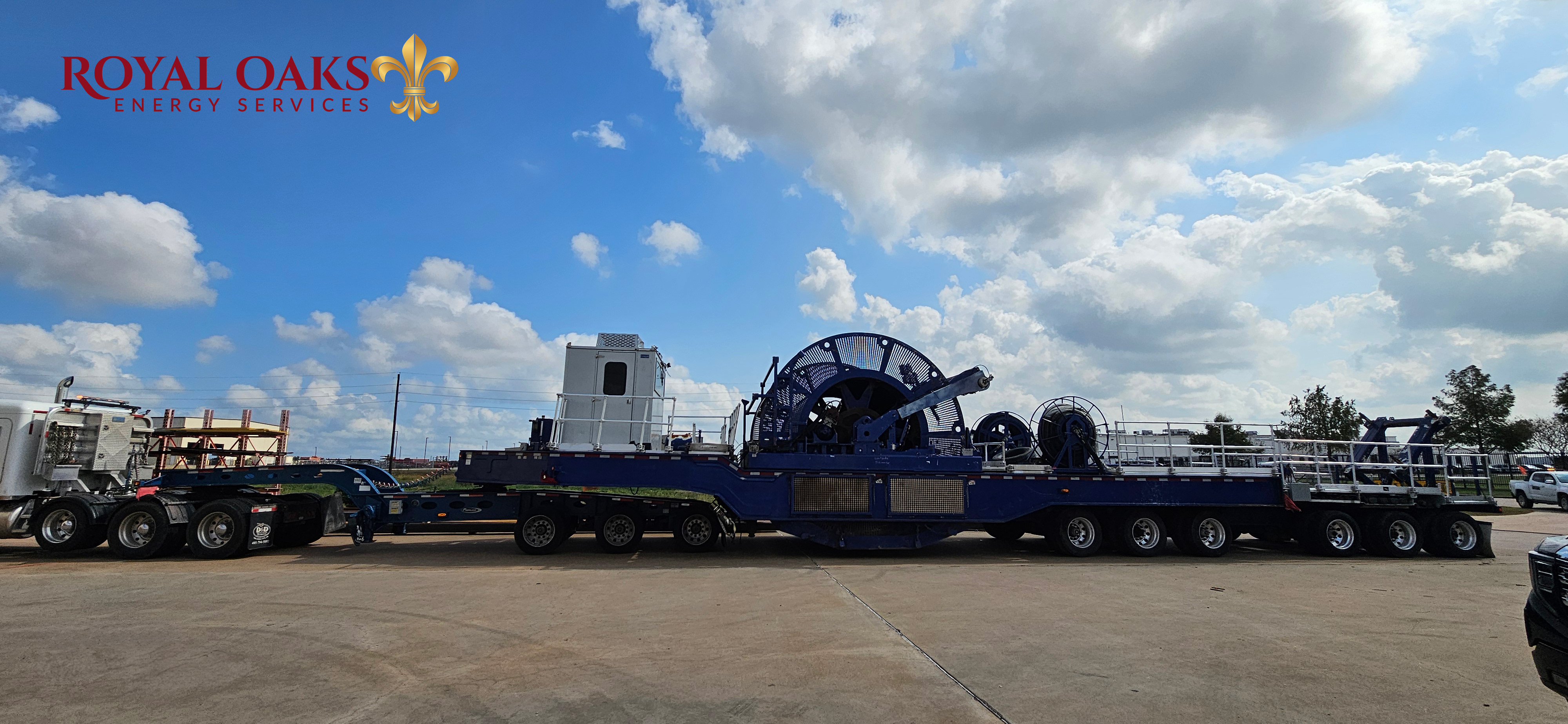 Large CT Trailer for CT Plug drill outs in unconventional