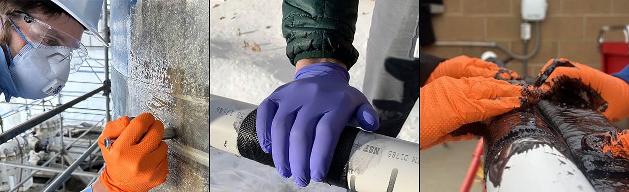 Image of Medusa Tape & Resin Kits in action