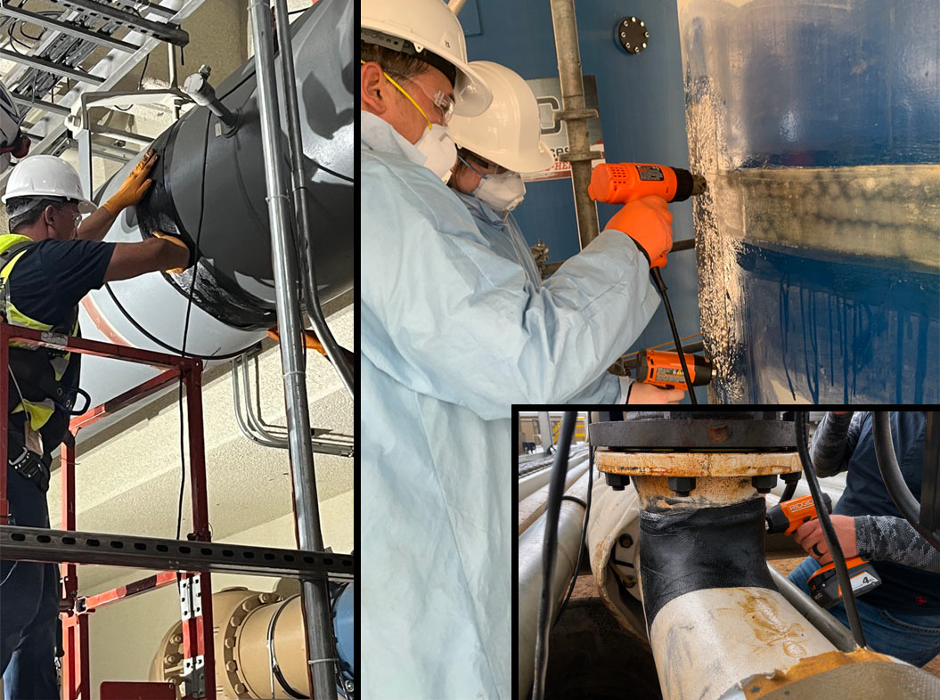 Images showing RapiCure products in action