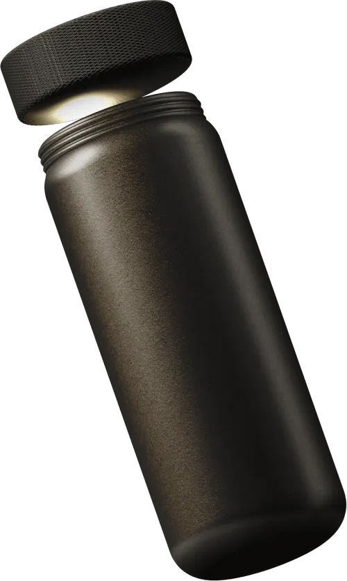 Stainless Steel Water Bottle – Silver