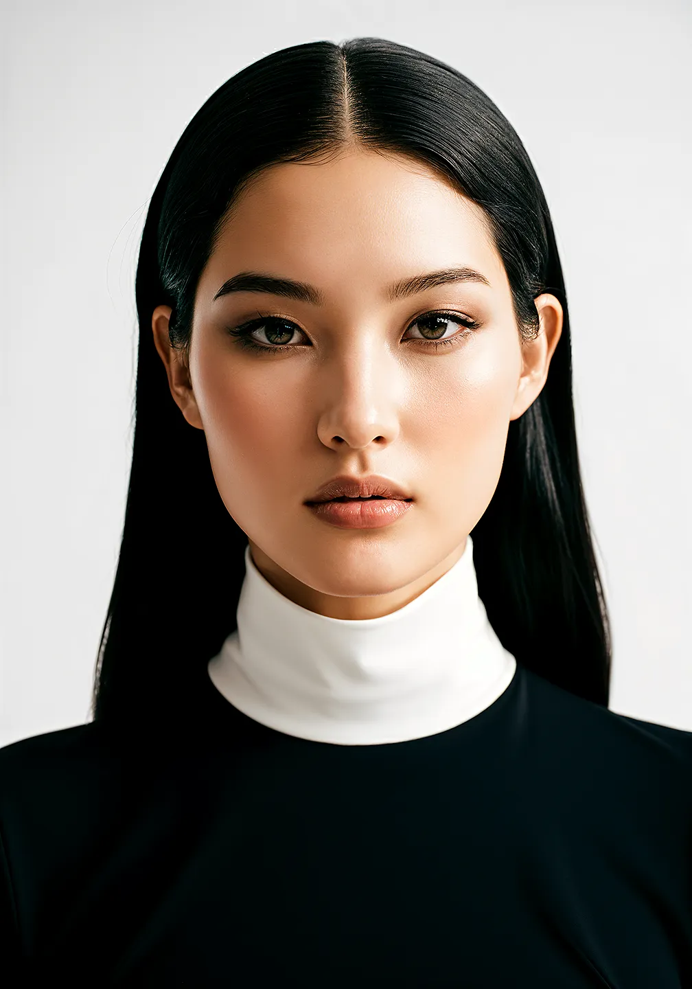 woman with light background