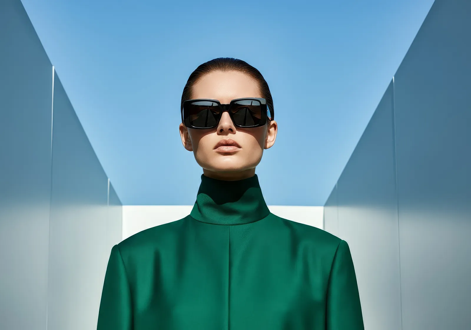 woman with light background