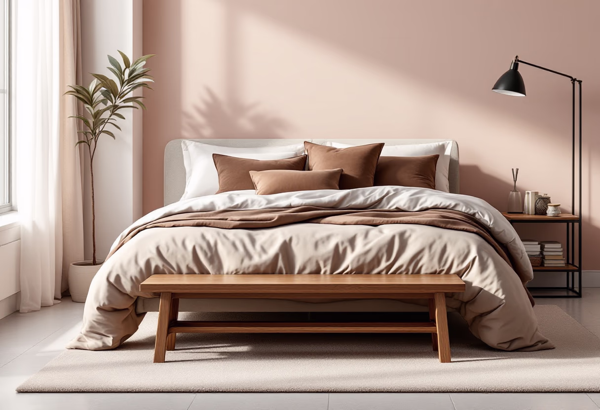 image of fully decorated bedroom