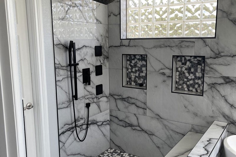 Bathroom remodeling services in San Antonio, Texas. 