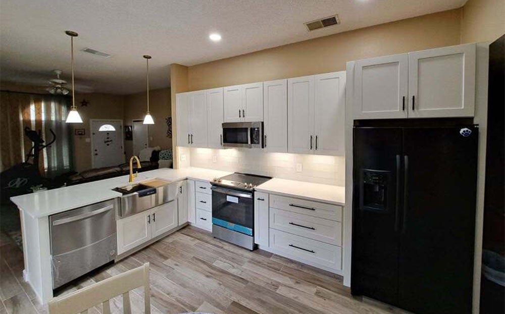 Kitchen remodeling company. 