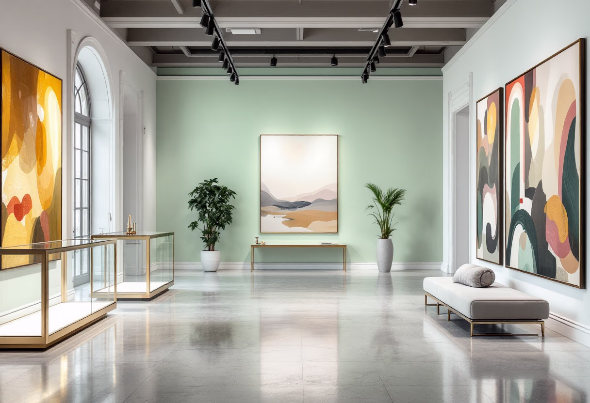 image of gallery interior