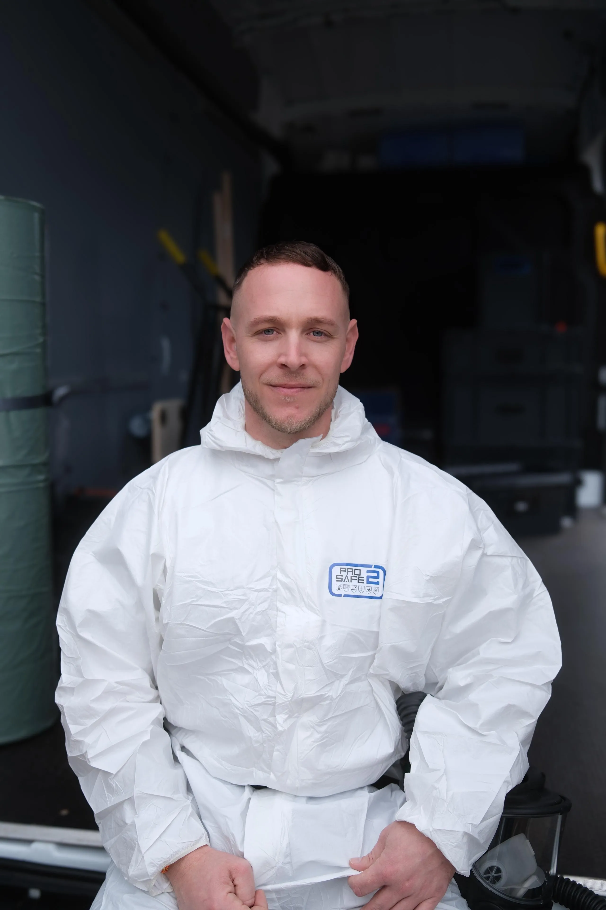 Bild Dennis von den Tatortreiniger Spezialisten.