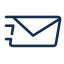 E-Mail Icon blau.