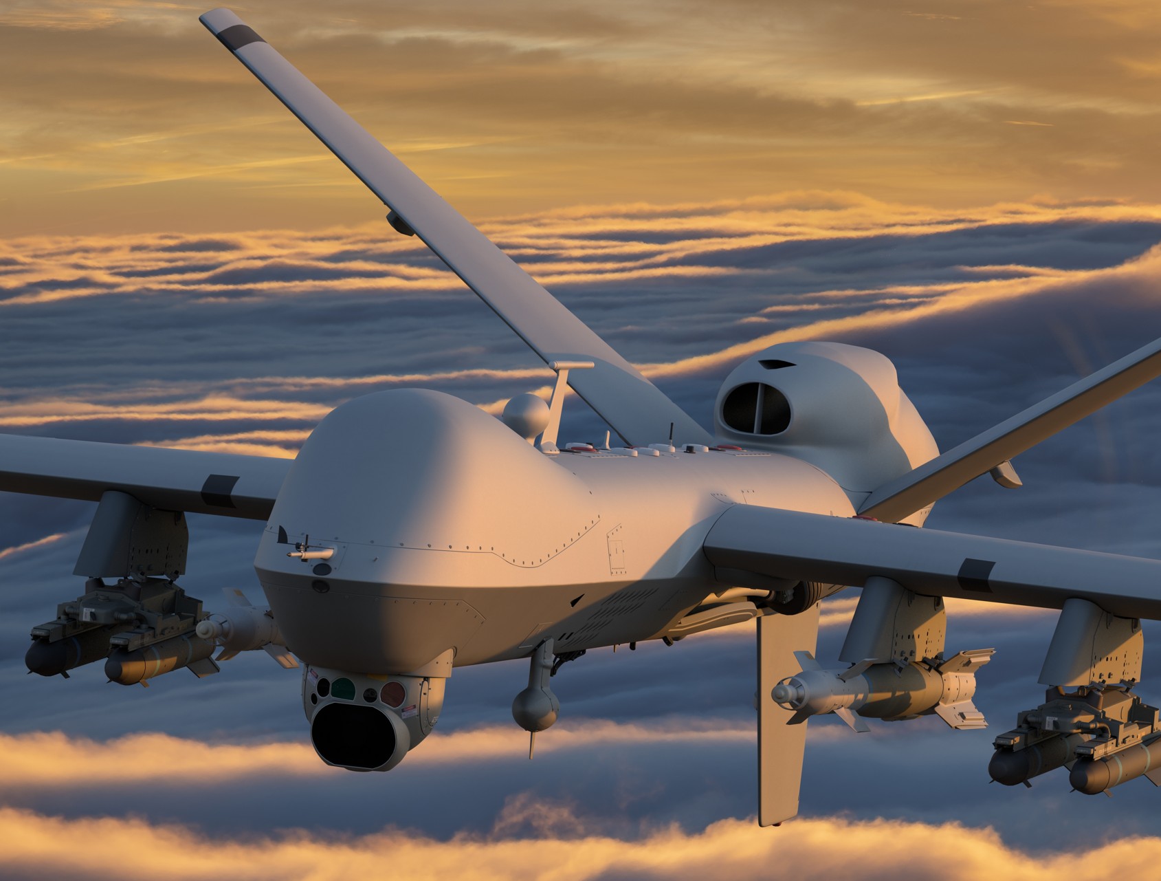 Silhouettes of soldiers with helicopters overhead and digital network connections with code overlays in the background.