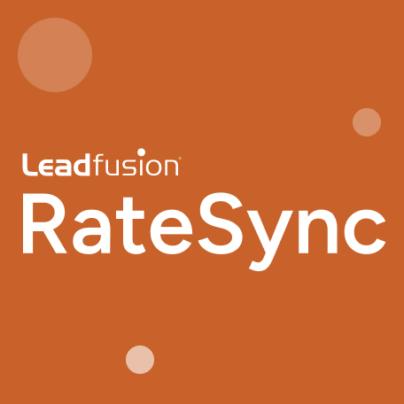 Leadfusion RateSync brand graphic