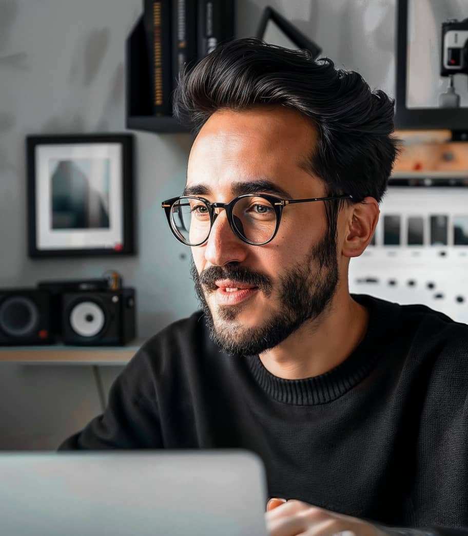 About Me Image - Portfolix X Webflow Template