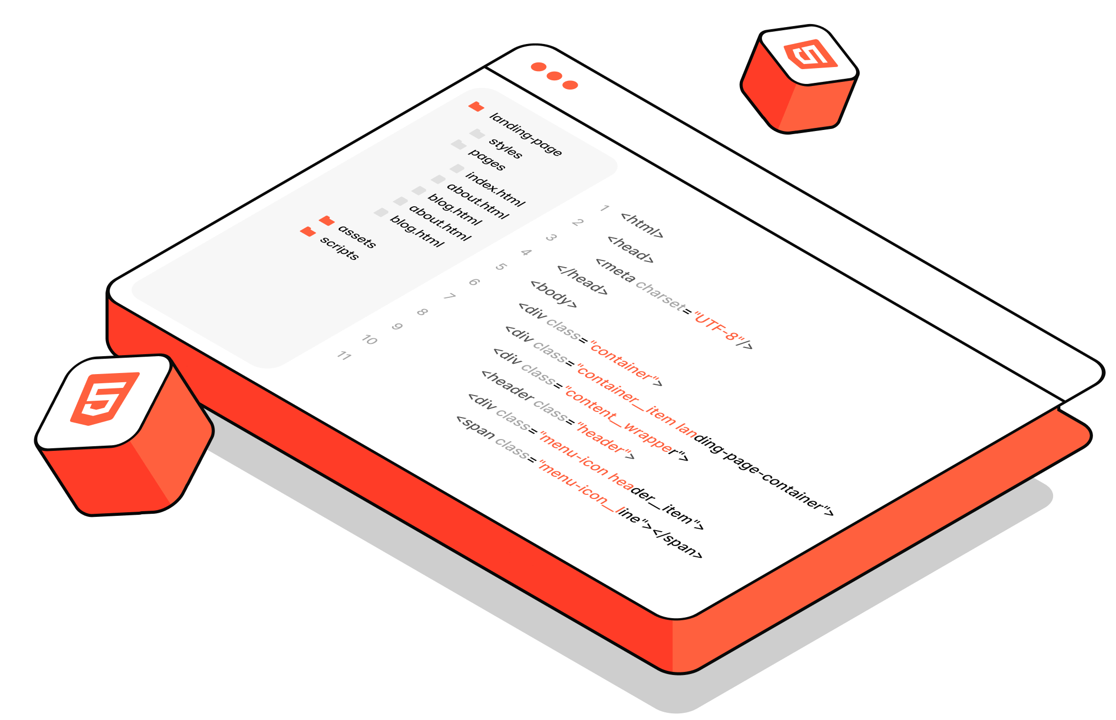 HTML CSS JS - Editortech X Webflow Template