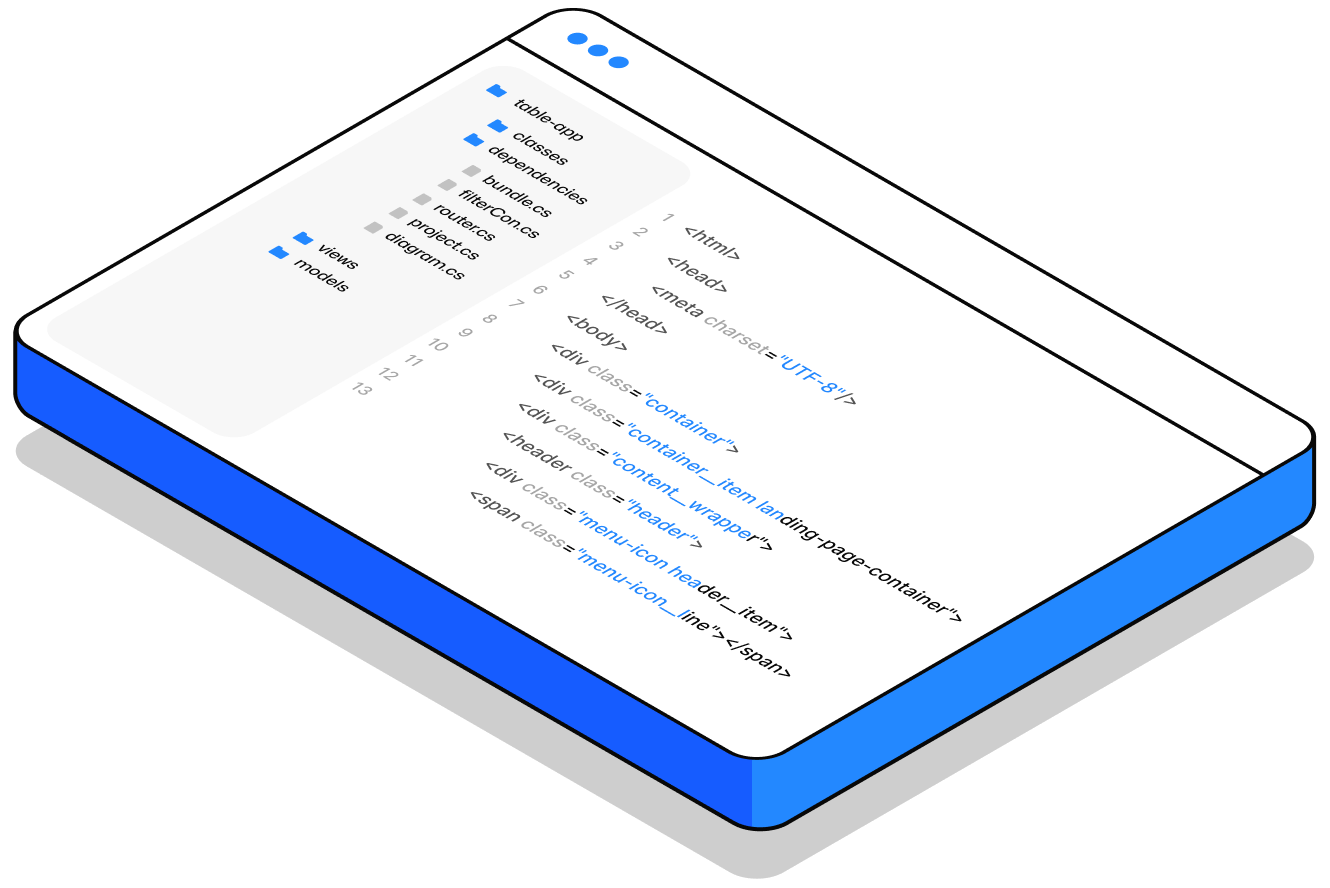The Next Gen Code Editor - Editortech X Webflow Template