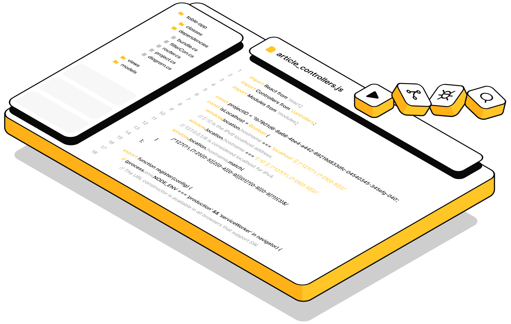 The Next Gen Code Editor - Editortech X Webflow Template