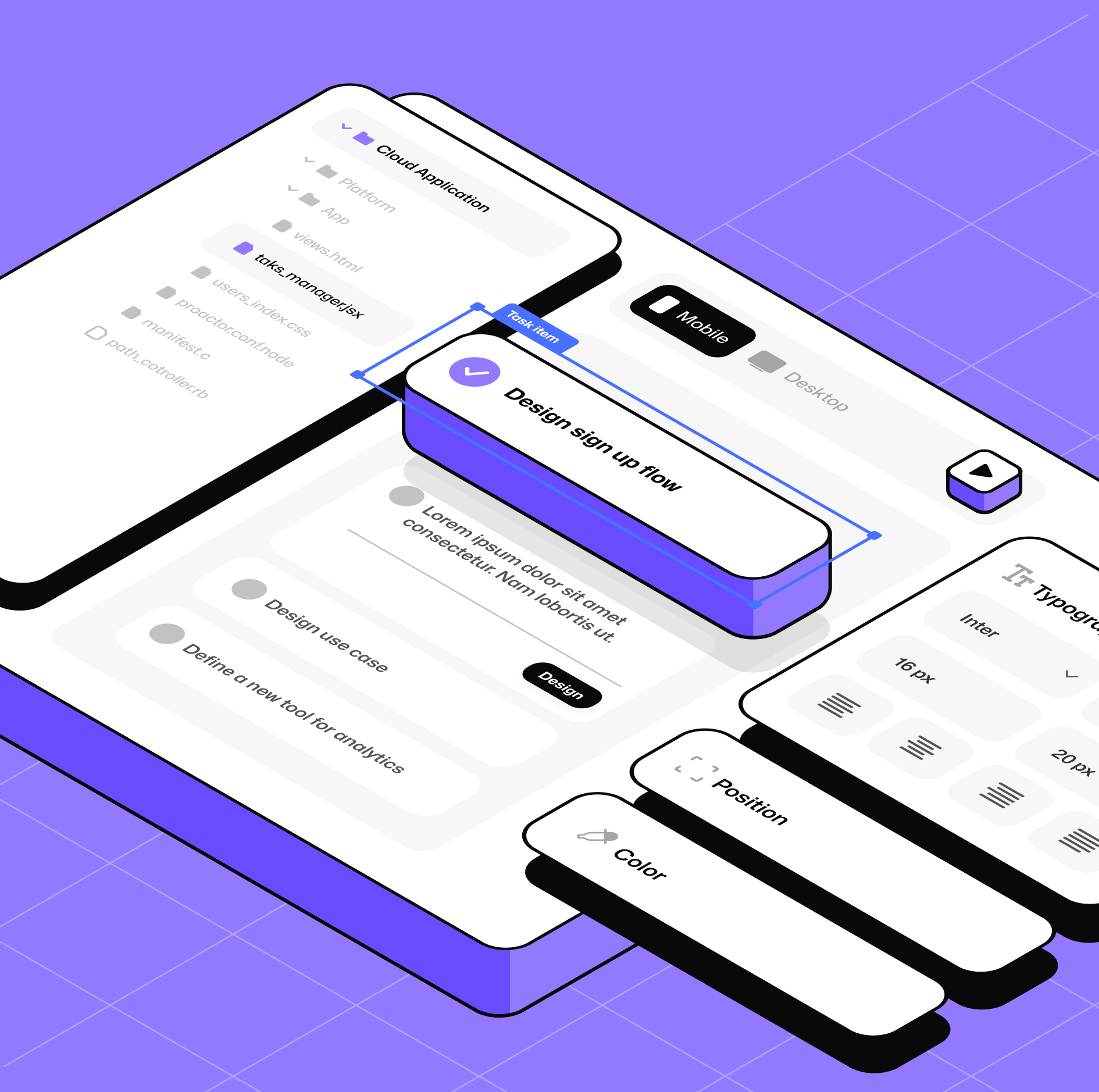 Design To Build A Complex Application - Editortech X Webflow Template