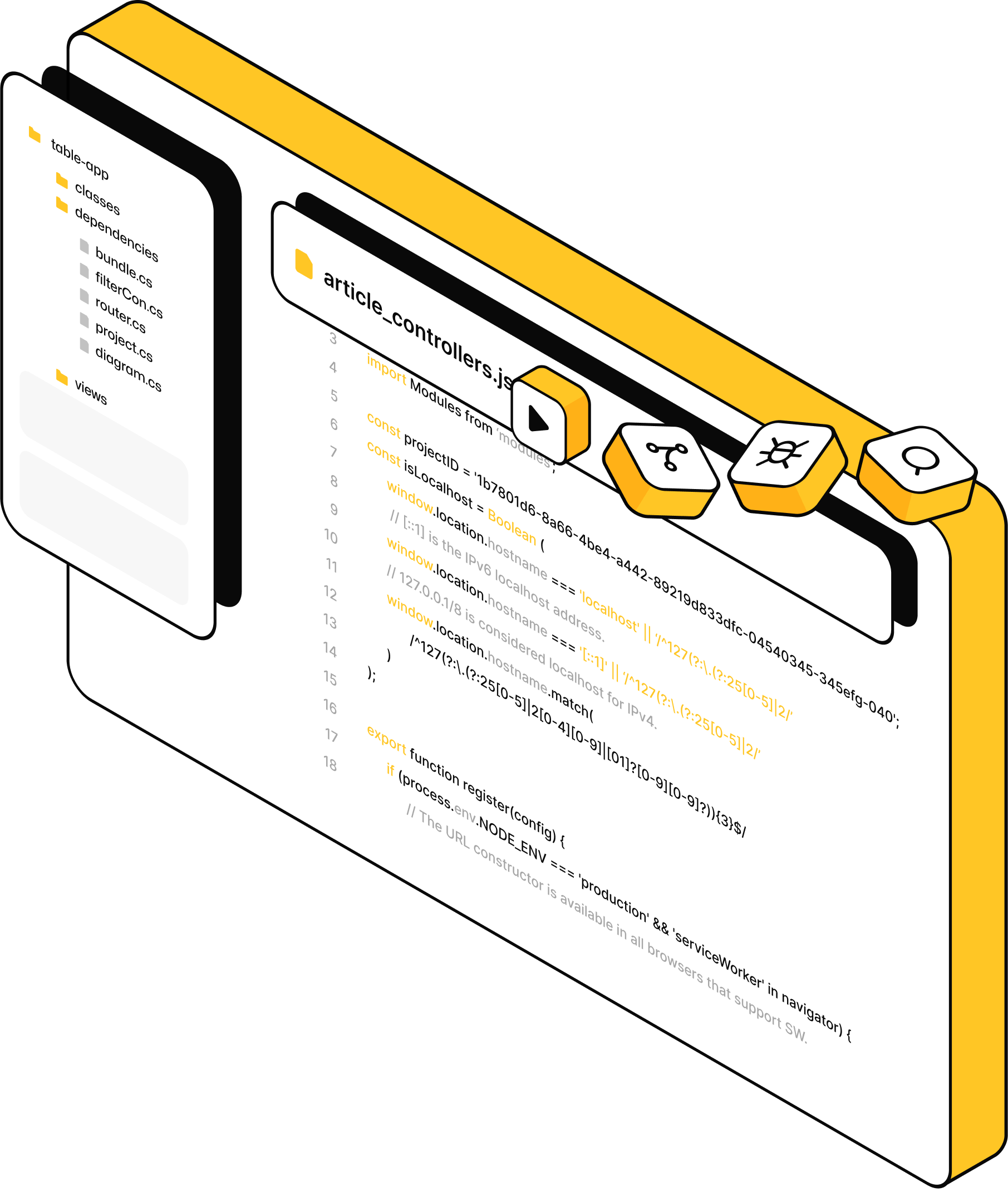 The Next Gen Code Editor - Editortech X Webflow Template