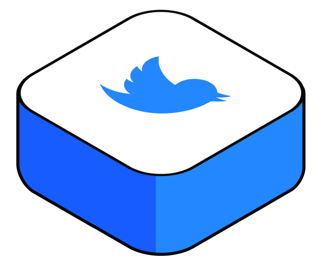 Twitter Icon - Editortech X Webflow Template