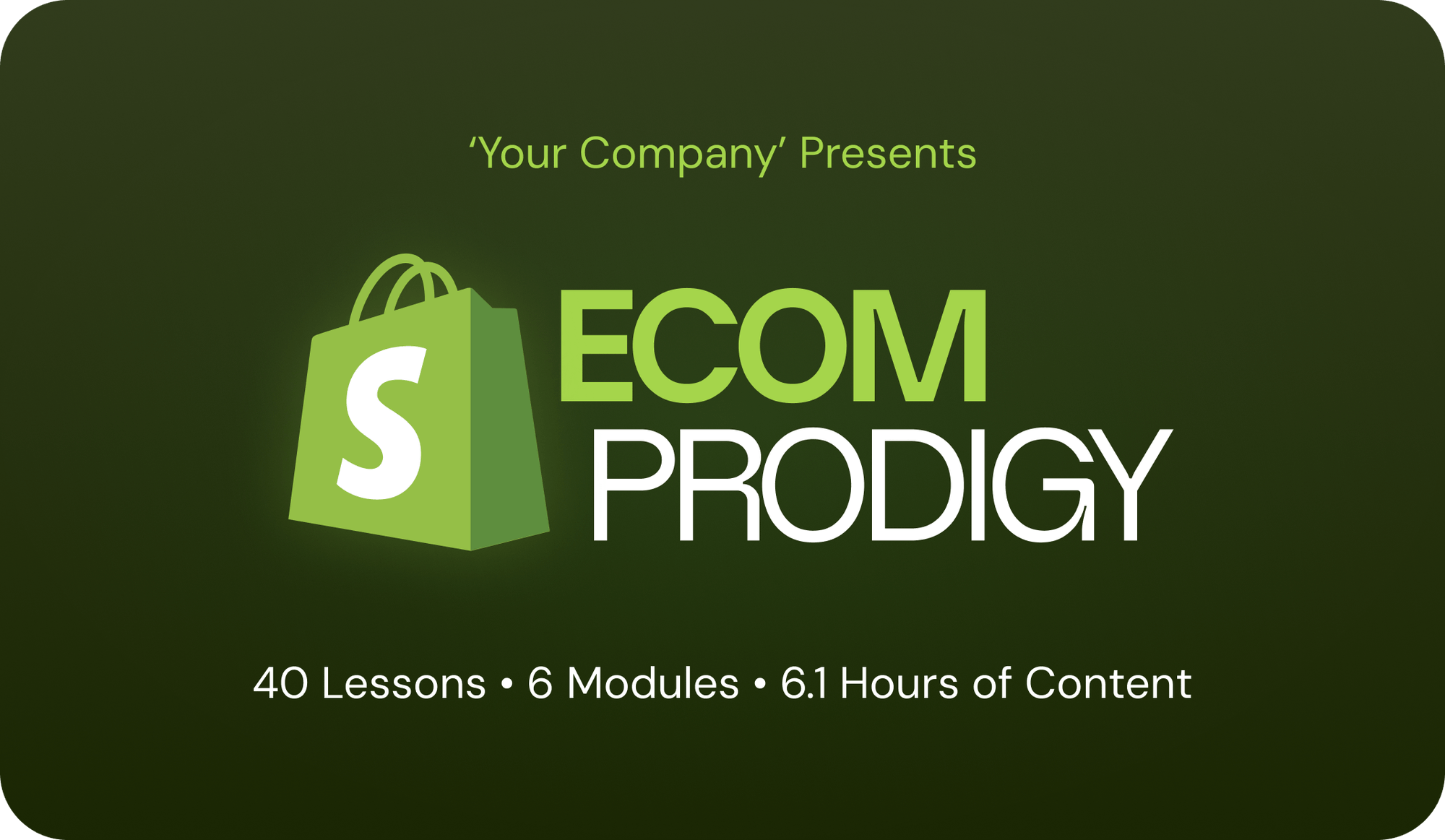 Ecom Prodigy