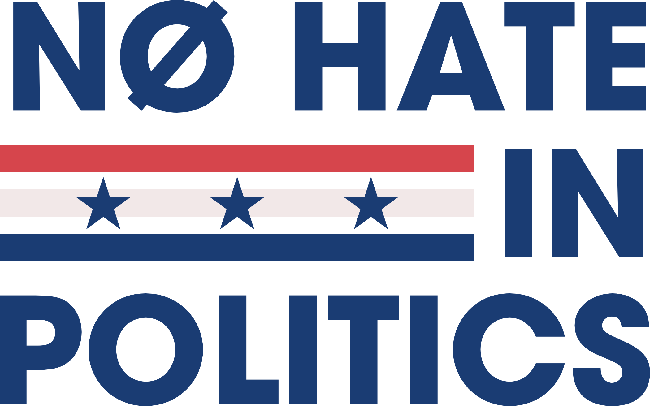 No Hate In Politics Logo