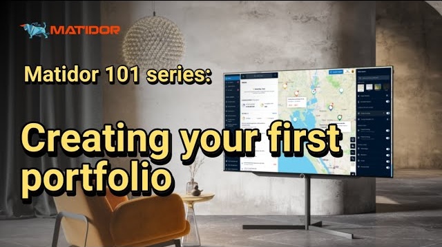 Matidor 101 – How to Create Your First Portfolio – track projects and budgets effortlessly