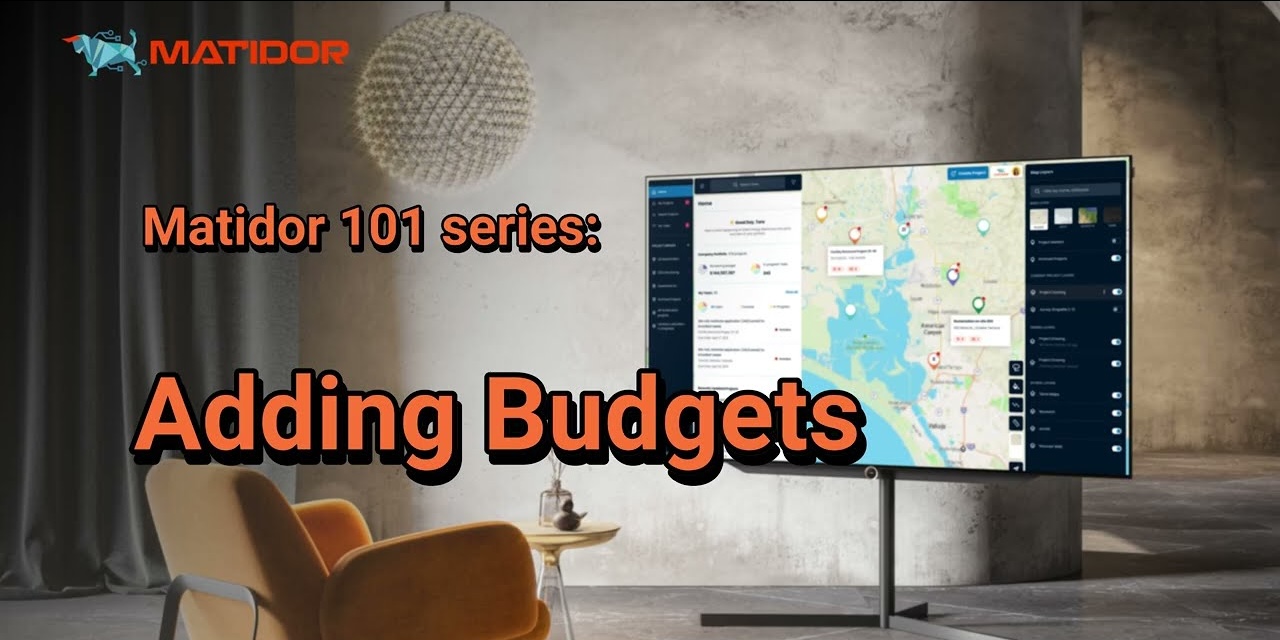 Matidor 101 – Adding Budgets – track project costs with alerts and integrations