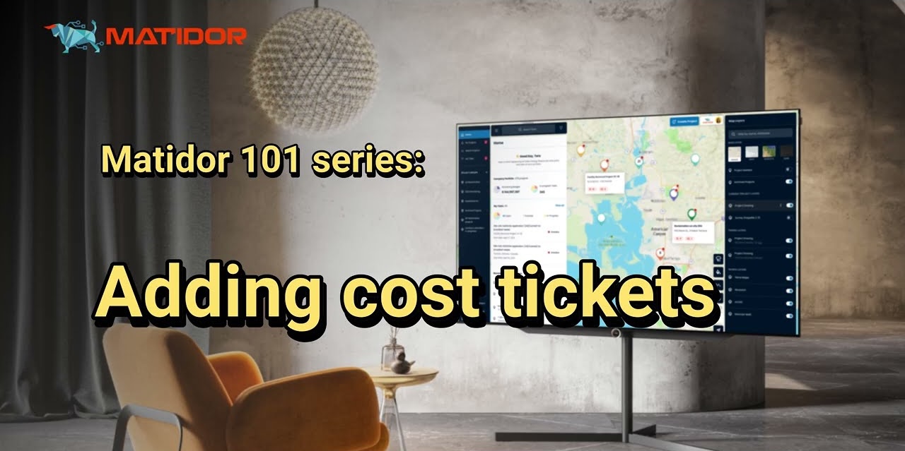 Matidor 101 – Adding Cost Tickets – track project spending accurately