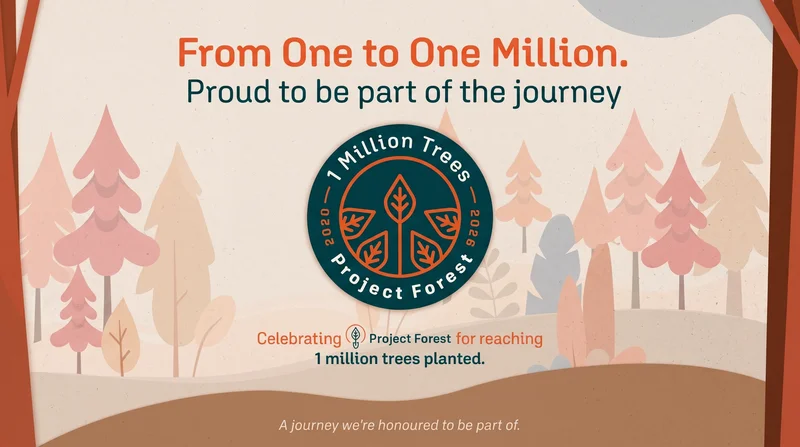 Project Forest 1 million trees planted milestone celebrated with Matidor GIS field operations platform managing rewilding sites across Western Canada