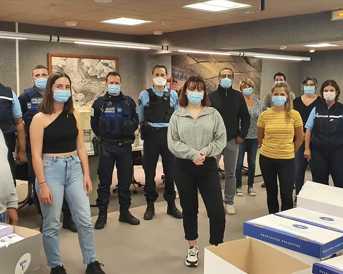 Les élus et les service municipaux de Gif-sur-Yvette mobilisés pendant la crise