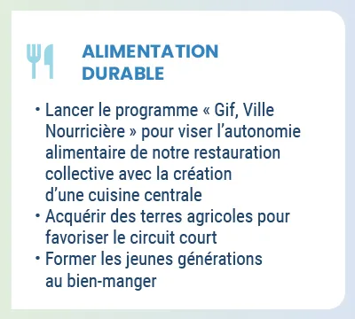 Alimentation durable