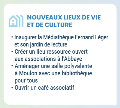 Nouveaux lieux de vie et de culture