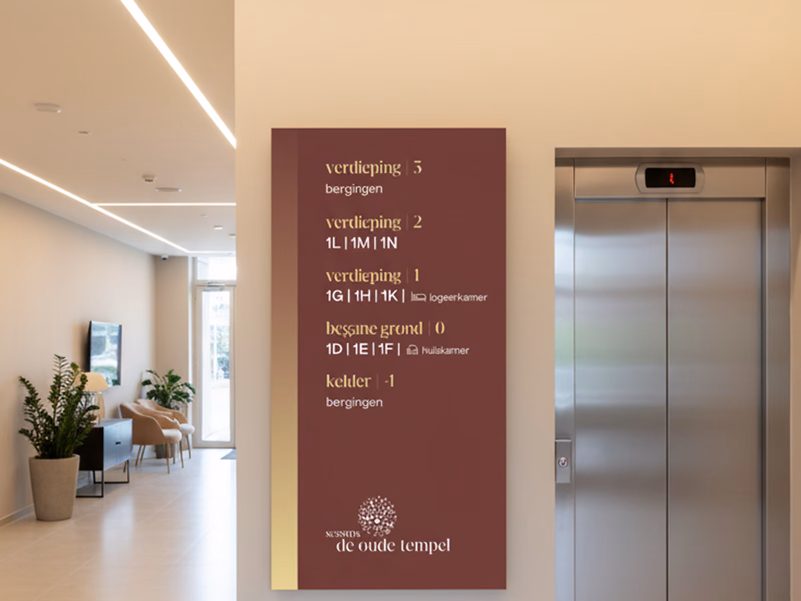 Seasons wayfinding en overzichtsbord