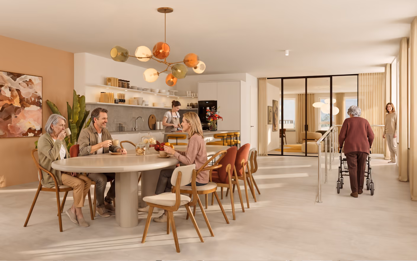 Seasons woonomgeving artist impression