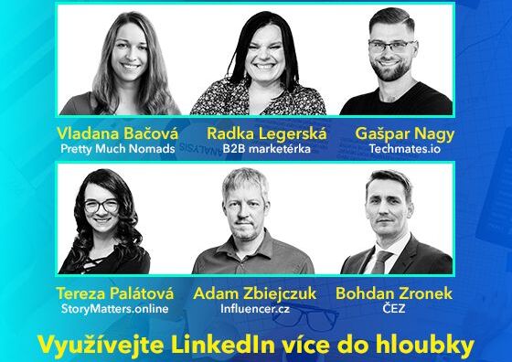 Vladana Bačová přednáší na akci LinkedIn pro pokročilé od Tuesday Business Network na téma Když CEO (ne)chce komunikovat