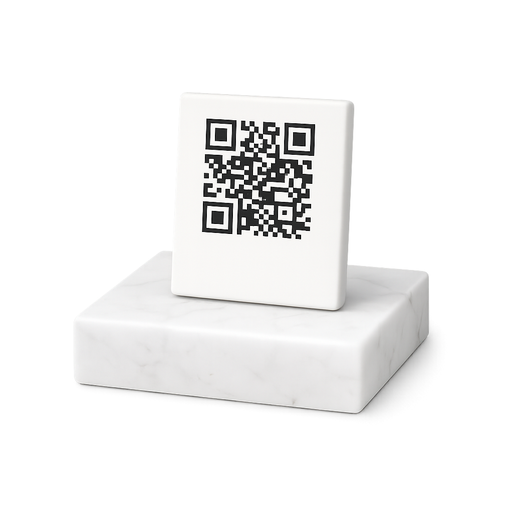 Premium QR μνημείο