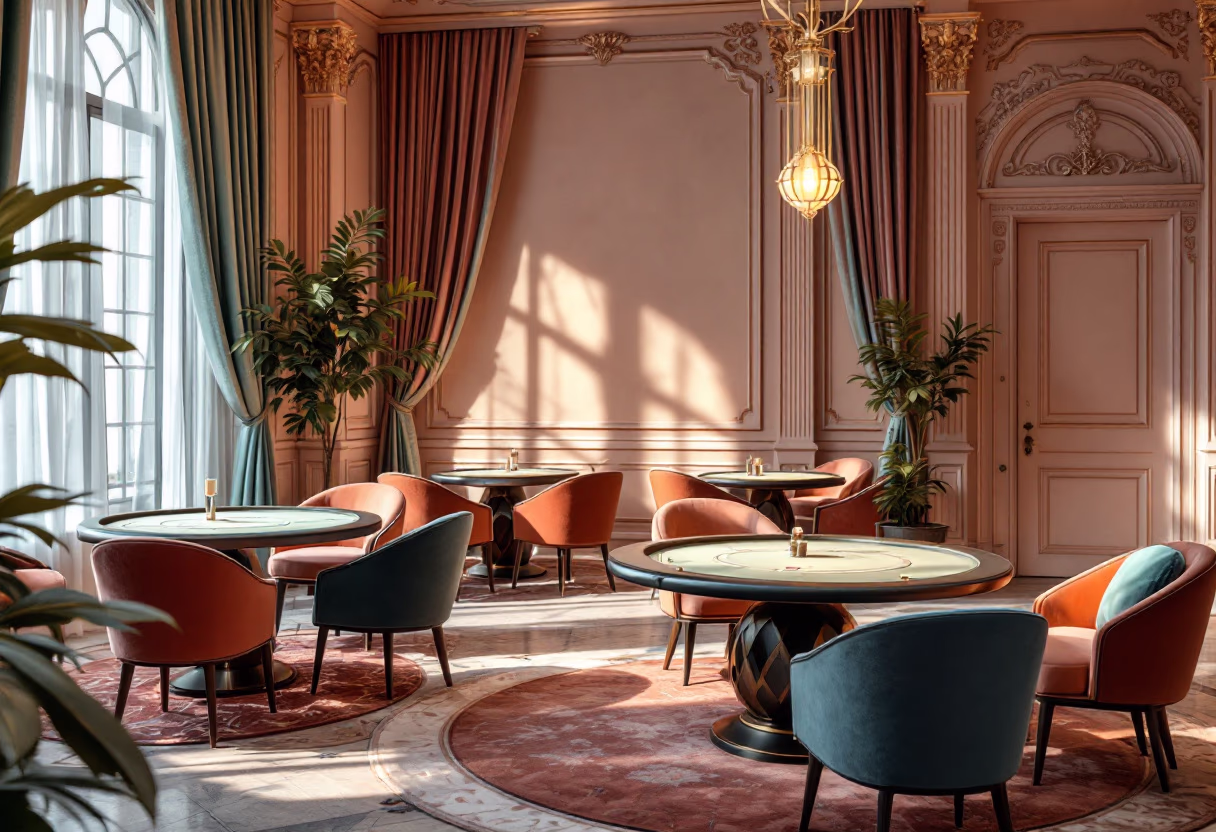 image of scheduled gaming events (for a gaming and entertainment)