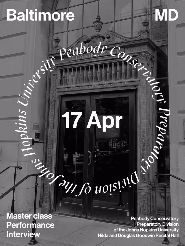 Peabody Conservatory Master Class