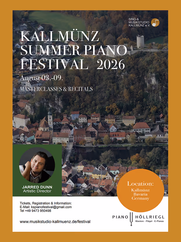 Kallmünz Piano Summer Festival