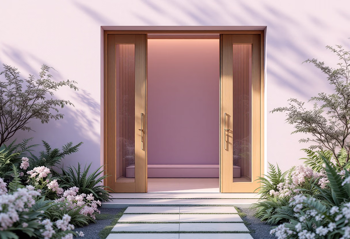 [background image] image of spa entrance for a salons & spa